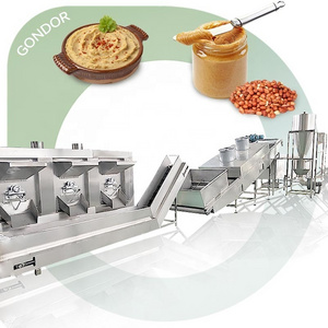 Commercial Tahini Oem Peanut Paste Butter Processing Process Make Machine Production Line for Price