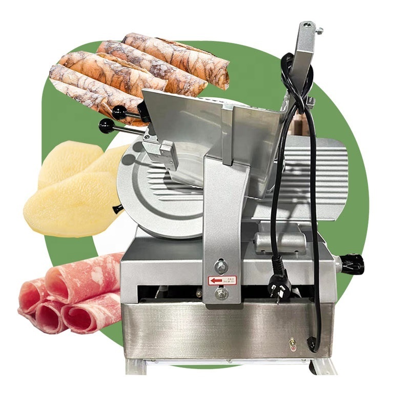 Industrial Commercial Automatic Rebanadora De Chicken Breast Frozen Cutter Cortadora De Carne Meat Slicer