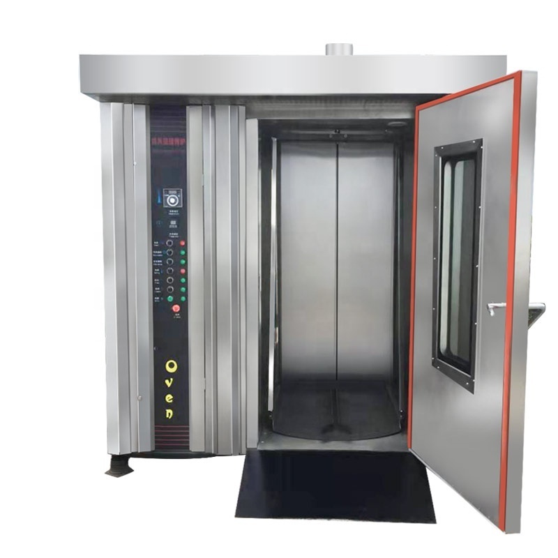 Commercial Gas Rack Bake Oven Equipment Set Industry Convection Pizza Bread Pastry Bakery for Sale