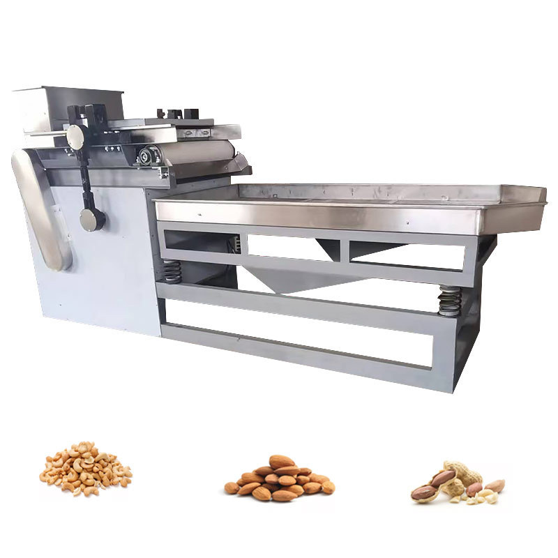 Nut Chopper 2022 Hazelnut Dice Walnut Crusher Roasted Peanut Cut Almond Huller Machine For Sale