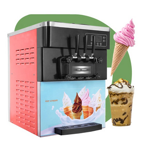 Commercial Table Top Home Pakistan Small Used Sale Price Gelato Soft Ice Cream Maker Machine of Ice Cream