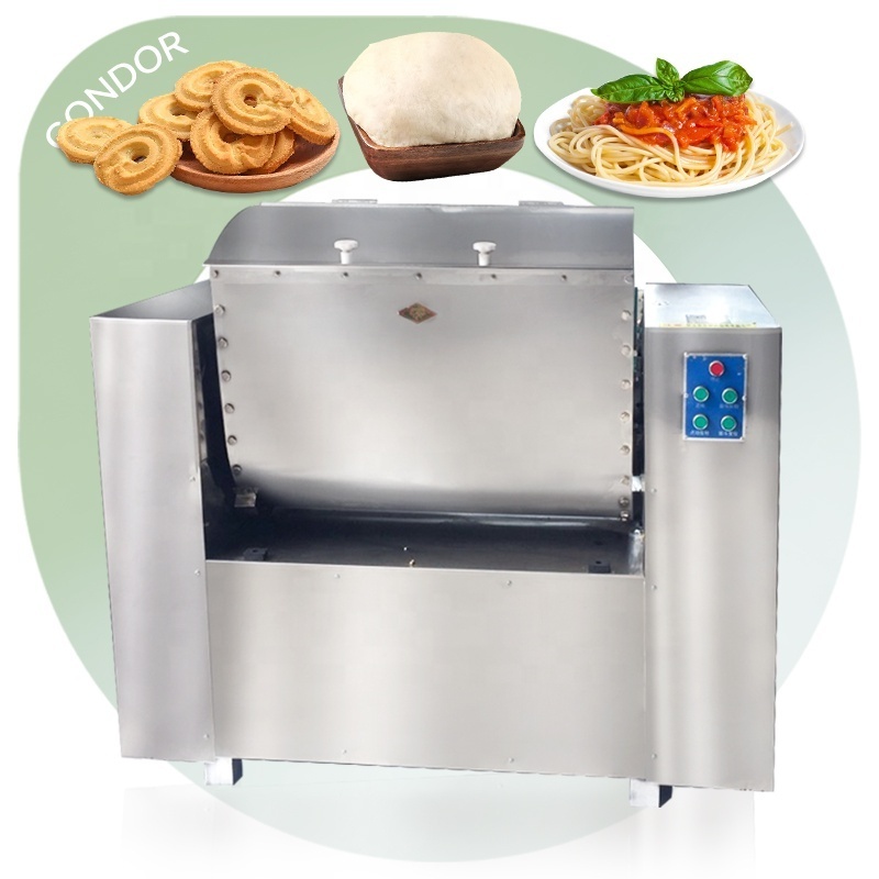 Electric 400kg Cheap Industry Flour Mix Bread Knead Dough Mixer Horizontal Machine