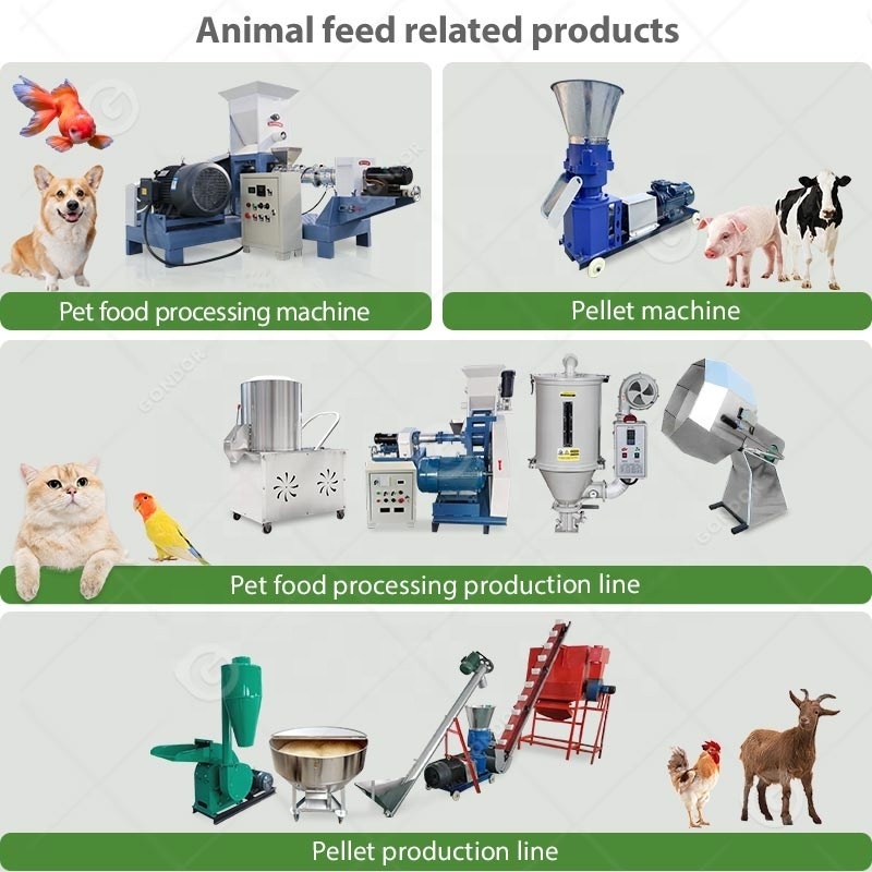 Steel Pellet Dog Cat Food Small Float Extruded Fish Pet Extruder Make Feed Process Mill Machine