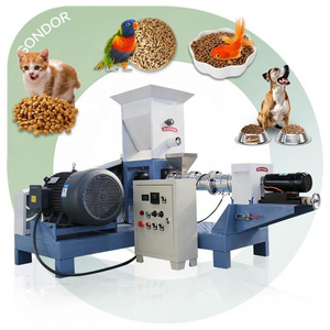 Animal Floating Price Cat Fish Dog Pet Food Feed Pellet Make Extruder Processing Machine for Fish Food