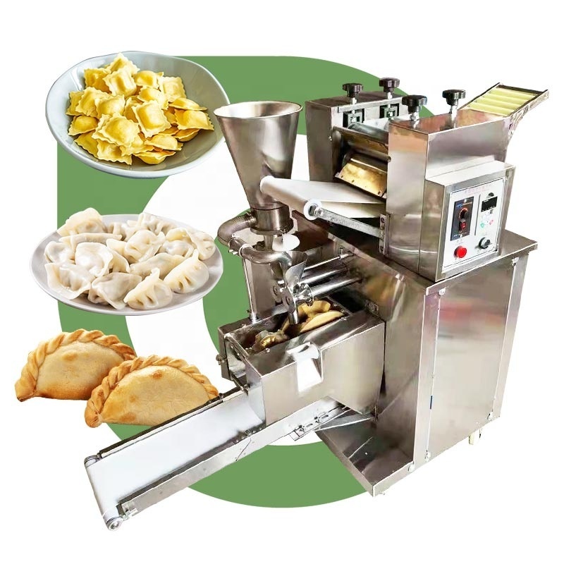 Pastry Ravioli Price Fully Automatic Momo Maquina De Para Hacer Big Empanada Samosa Make Dumpling Machine