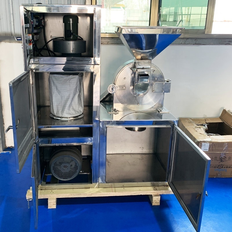 Food Grade Chili Grinder Seaweed Powder Milling Used Mini Small Cocoa Cw Shrimp Shell Pulverizer Machine