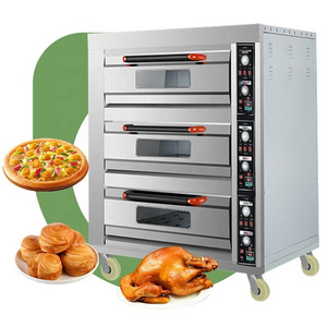 Electric Toaster Cake Machine Used Worn Commercial Price Bread Bakery Pizza Bake Oven Equipment for Sale