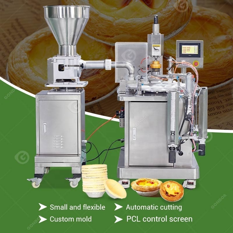 Crust Mold Presser Manual Press Frozen Sweet Tartlet Maker Pie Molding Egg Tart Shell Make Machine for Pie