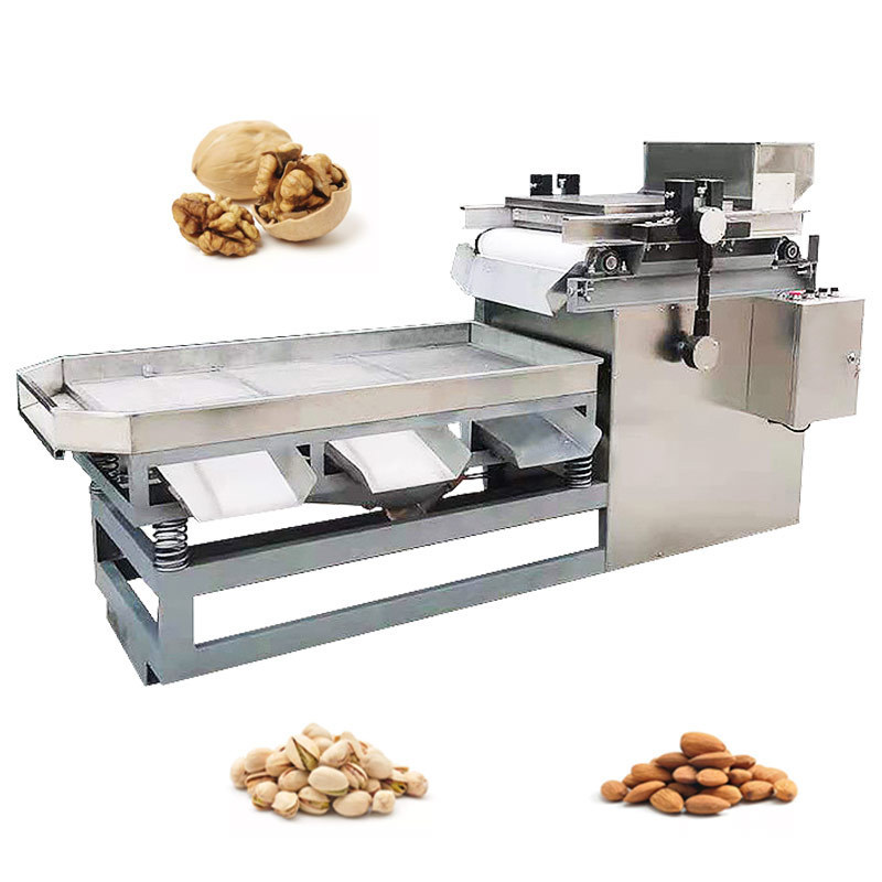 Nut Chopper 2022 Hazelnut Dice Walnut Crusher Roasted Peanut Cut Almond Huller Machine For Sale