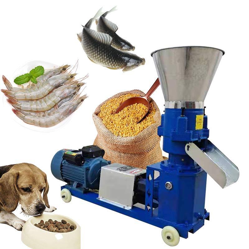 Wet Type Production Sinking Line Pellet Food Processing Floating Fish Extruder Shrimp Feed Making Machine