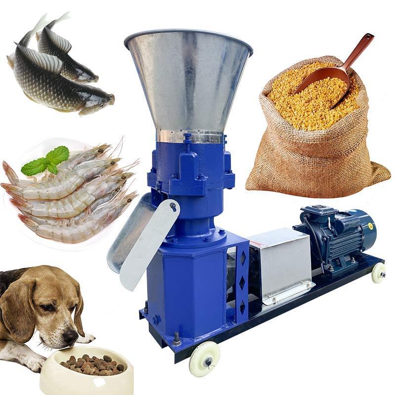 Wet Type Production Sinking Line Pellet Food Processing Floating Fish Extruder Shrimp Feed Making Machine