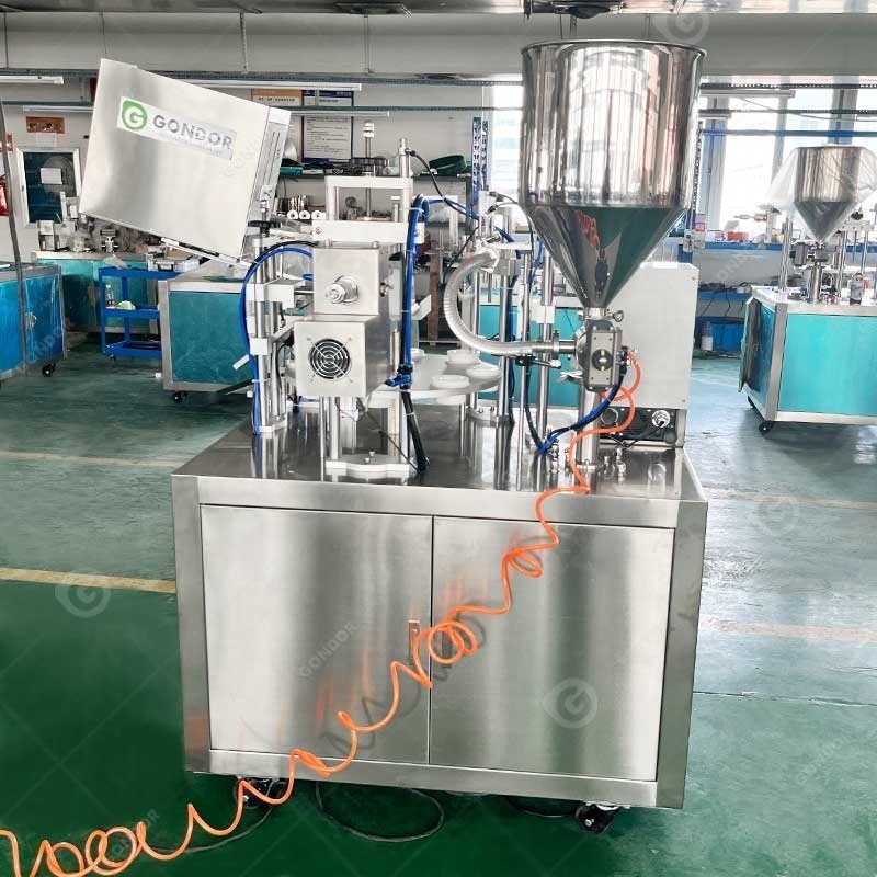 Toothpaste Filler Sealer High Speed Mic-R30 Cosmetic Tooth Paste Semi Automatic Tube S Fill Seal Machine