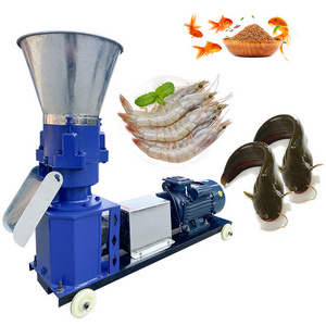 Wet Type Production Sinking Line Pellet Food Processing Floating Fish Extruder Shrimp Feed Making Machine