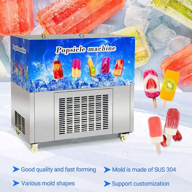 Maquina Para Hacer Paletas De Helado Maker Vend Popsicle Lolly Ice Candy Make Freeze Pop Popsicle Machine