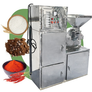 Commercial Dry Spice Crusher Root Ginger Vanilla Grain Powder Milling Grinder Grind Machine to Sulfur