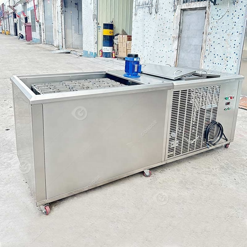 Guangzhou 1 Ton Cube Small Commercial Maker Solar Powered Clear Big Ice Block Make Machine for South Africa