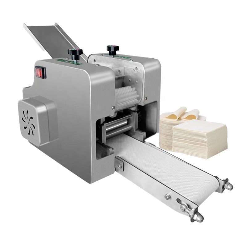 Automatic Tabletop Momo Papad Small Commercial Price Gyoza Dumpling Wrapper Skin Maker Make Machine