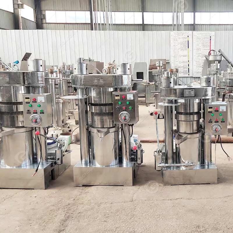 Sesame Cocoa Butter Presser Commercial Hydraulic Press Olive Avocado Oil Cold Extraction Machine from Italy