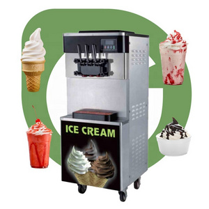 Serve Air Pump Shop Sell Ice Cream Make Maquina De Helado Baratas Soft Icecream Dispenser Machine