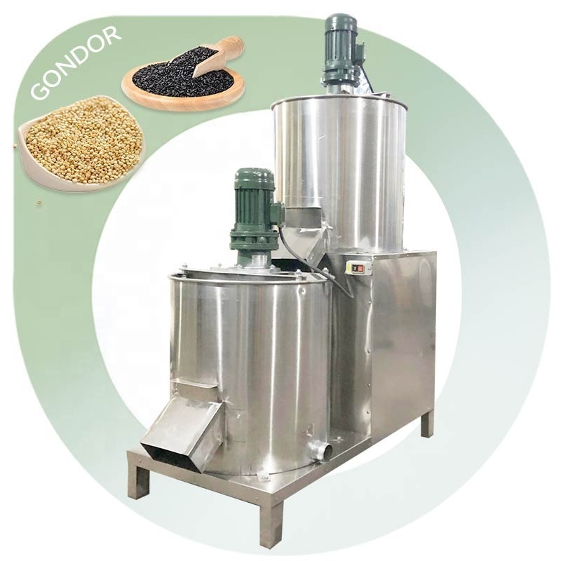 Sesame Seed Seeds Washing Cleaning Hulling Peeling Machine Sesame Seeds Skin Removing Machine