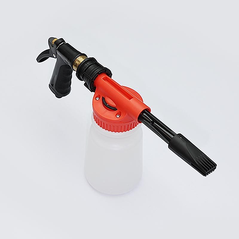 Low Pressure Handheld Car Washing Water Gun Multiple Colors Wash Water Hose Foam Sprayer