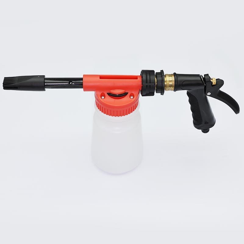 Low Pressure Handheld Car Washing Water Gun Multiple Colors Wash Water Hose Foam Sprayer