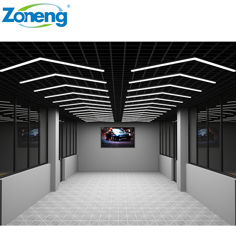 Commercial Workshop Lighting Professional LED Light Luxury Garage Showroom Ceiling Lights