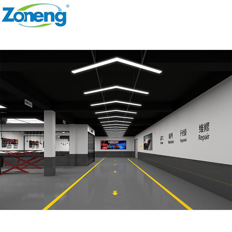 Commercial Workshop Lighting Professional LED Light Luxury Garage Showroom Ceiling Lights