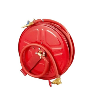 Factory Supply Firefighting Accessories Fire Hose Reel with 1inch Nozzle