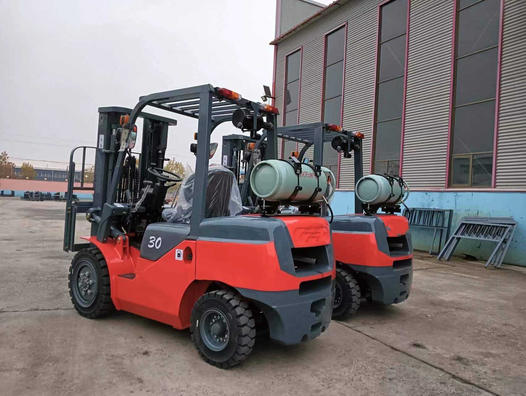 Forklifts Machine 10 Ton Side Loader Forklift High Efficiency Variable Speed Forklift Truck