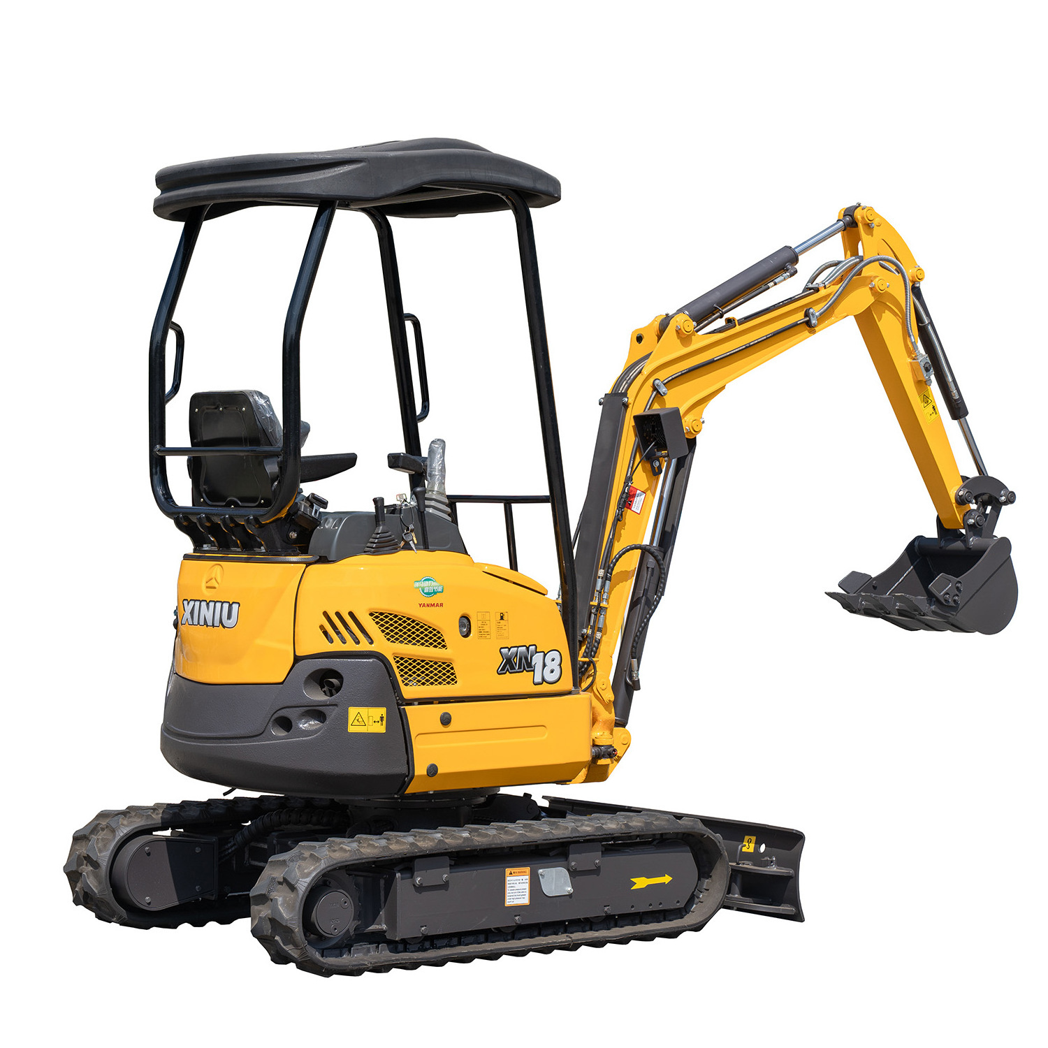 New Mini Wheel Komatsu Rc Excavator Machine 1 Ton/2 Ton/3.5 Ton Free Shipping Mini Loader Chinese Brand Mini Dump Xinchai Engine