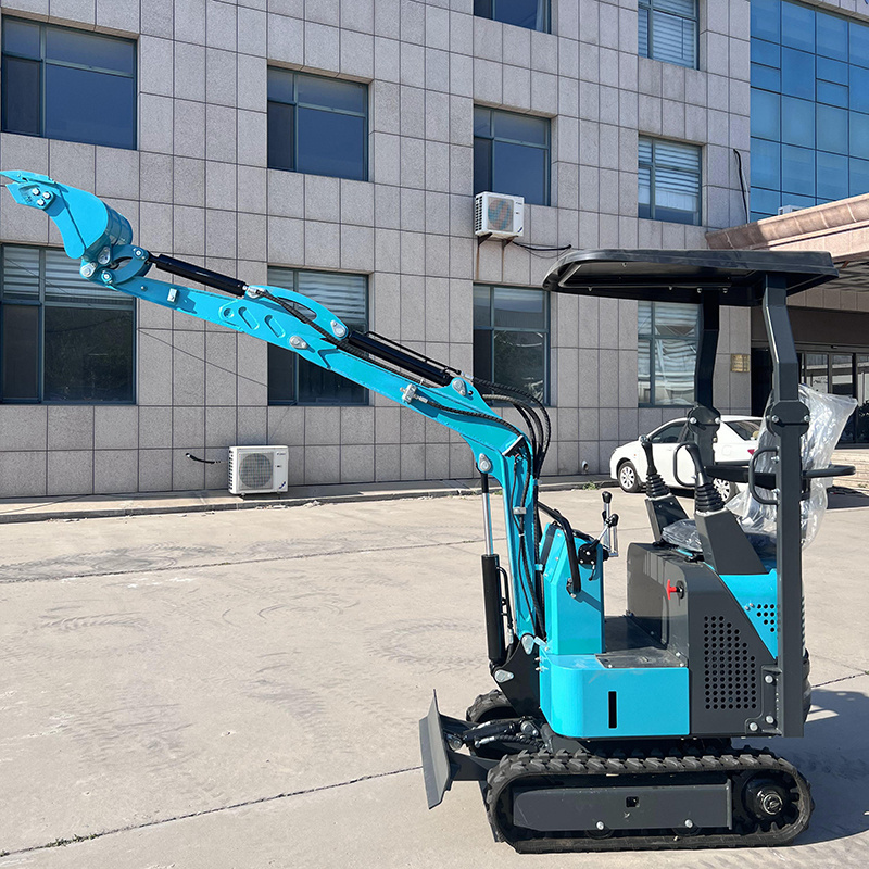 Price of Chinese  Mini 1 Ton 1.2Ton 1.5Ton 1.7Ton Excavator with Swing Boom