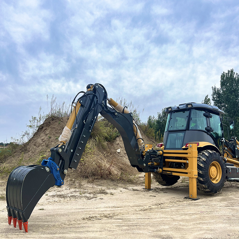 Diesel Backhoe Loader with Best Price Ce Epa Small Backhoe Loader for Sales Wholesale Chinese Wheel Loaders Kubota 4 Wheel Drive