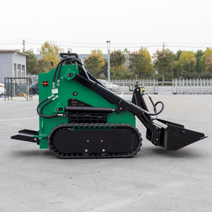 Direct Wholesale Good Quality Wheel Track Skid Steer Loader With Mulcher Trencher Rock Saw Sweeper