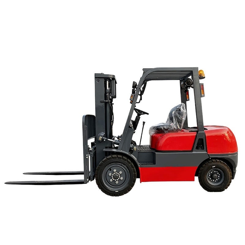 Forklifts Machine 10 Ton Side Loader Forklift High Efficiency Variable Speed Forklift Truck