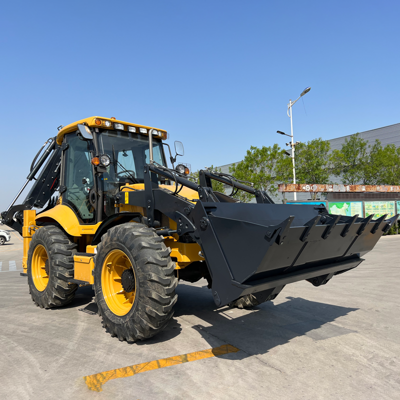 Diesel Backhoe Loader with Best Price Ce Epa Small Backhoe Loader for Sales Wholesale Chinese Wheel Loaders Kubota 4 Wheel Drive