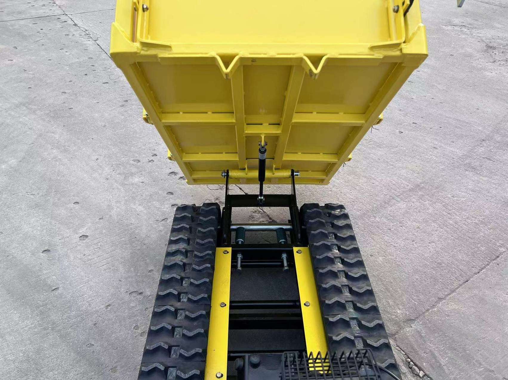 500Kg Wheelbarrow Mini Dumper With Stratton Mini Site Dumper Mini Transporter Track Carrier With Hydraulic Tipping