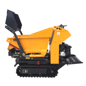 China High Quality Hand Push Self Loading Mini Track Dumper Crawler Mini Dumper With Handles Dumper