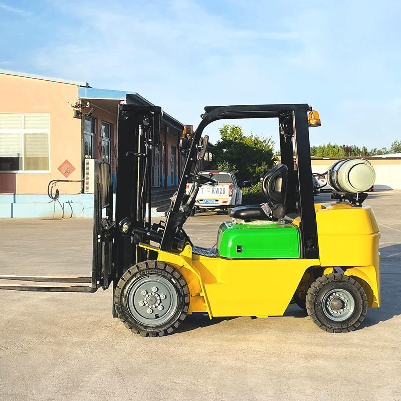 Forklifts Machine 10 Ton Side Loader Forklift High Efficiency Variable Speed Forklift Truck