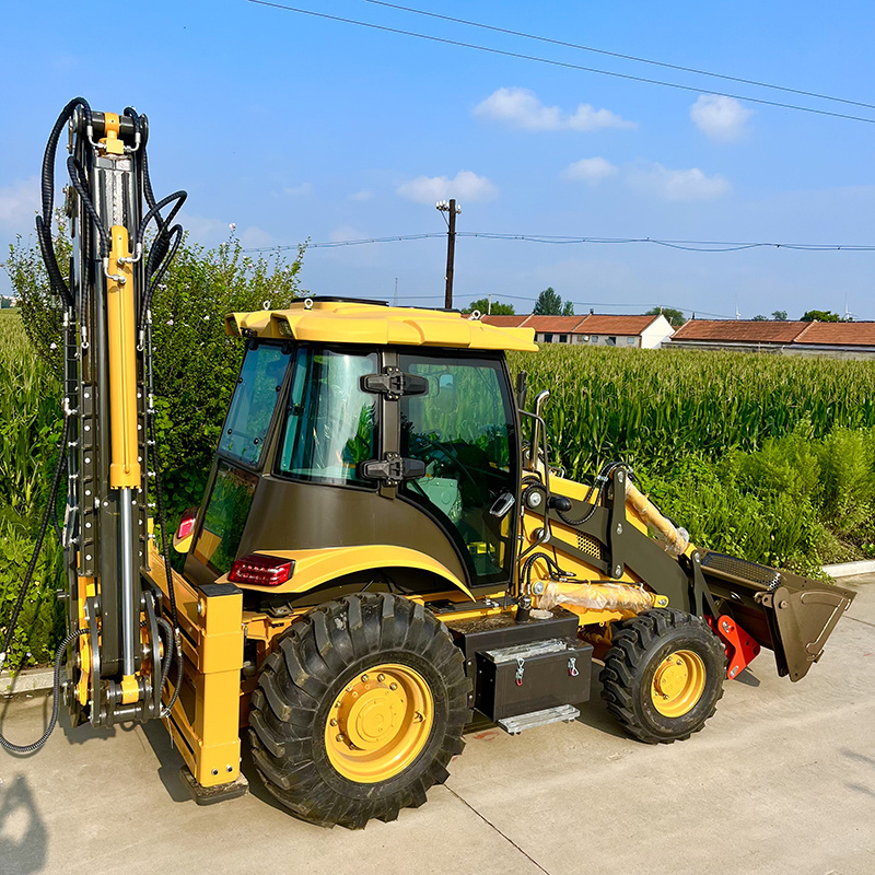 Diesel Backhoe Loader with Best Price Ce Epa Small Backhoe Loader for Sales Wholesale Chinese Wheel Loaders Kubota 4 Wheel Drive