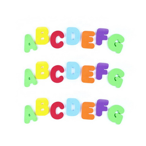 Manufacturer Customized EVA Letter Foam Letter Numerical Color EVA Decorative Sticker