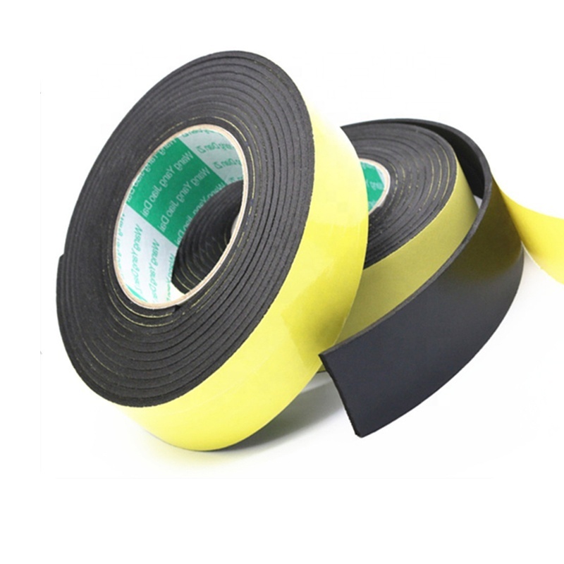 Customized EVA Self-Adhesive Foam Single Sided Adhesive Sealing Strip Rubber Strip Door And Window Foam Rubber Strip