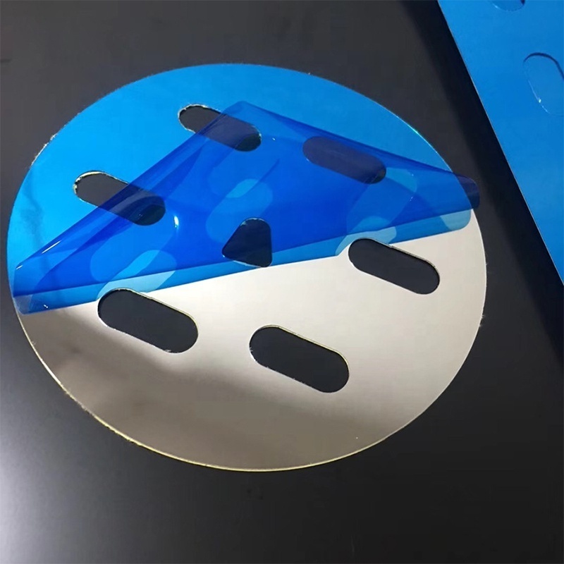 Custom PET Mirror Reflective Paper Lens Film Soft Adhesive Lens Paper