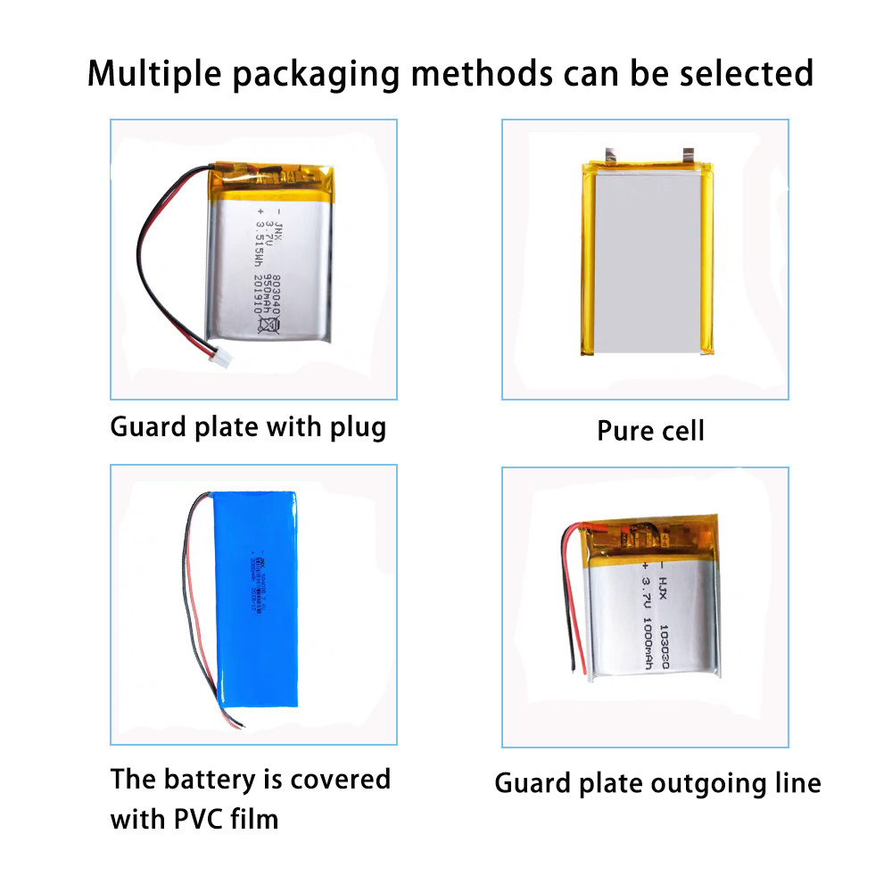 1250100 7500mAh 3.7v Rechargeable Lithium Polymer ion Battery For Toys Large Size Batteries Cell Lipo Battery For Gps Tracking