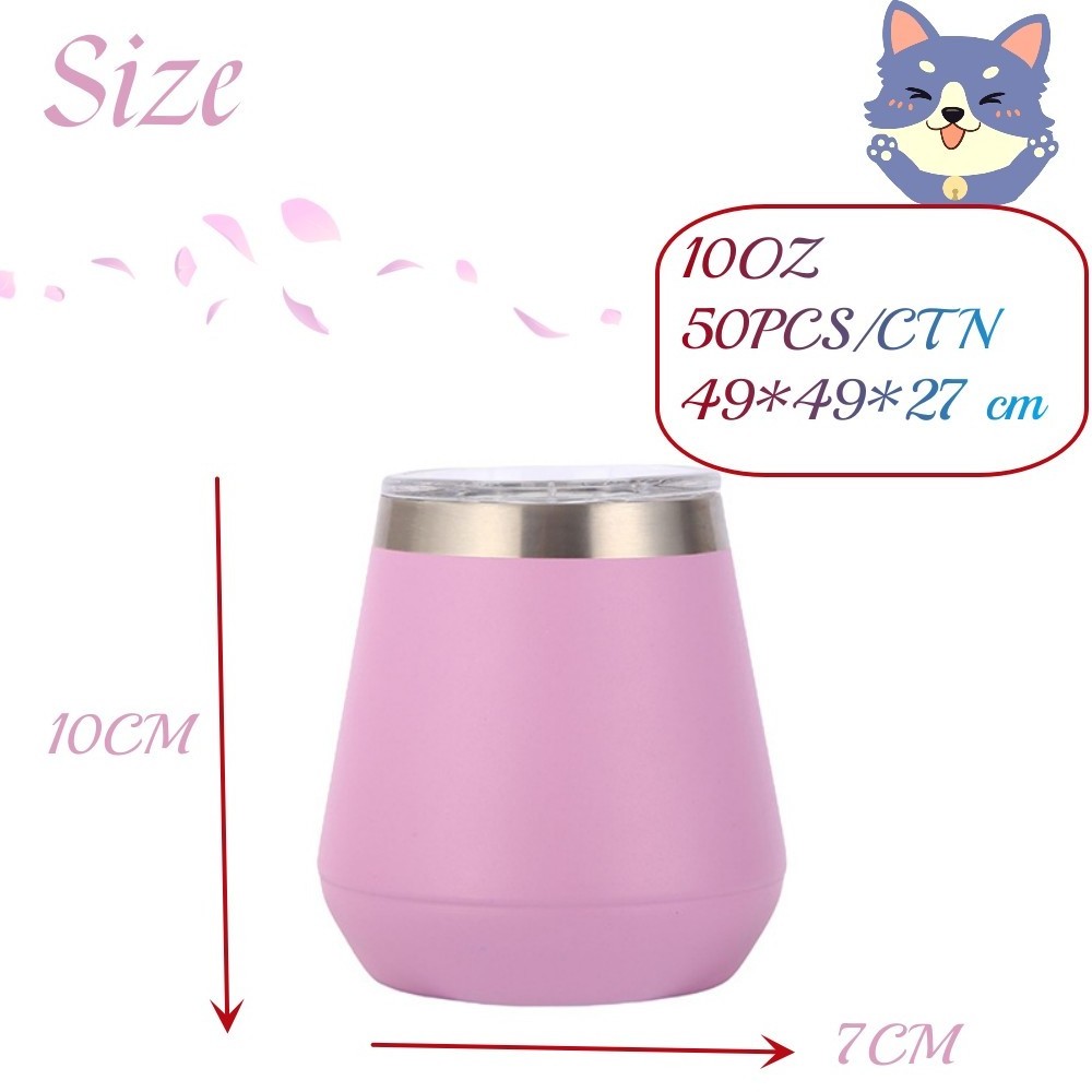 300ml  wine tumbler stainless steel vacuum insulated Yerba Mates tea Cup wine cup Yerba Mate Set