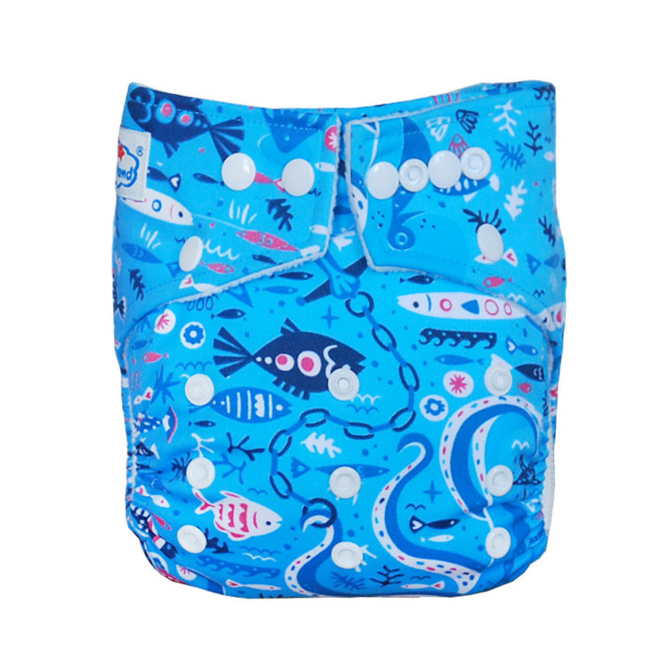 Reusable Digital Infant Diapers Wholesale Waterproof Print Pul Baby Panty Cloth Diaper Suppliers