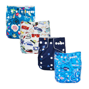 Reusable Digital Infant Diapers Wholesale Waterproof Print Pul Baby Panty Cloth Diaper Suppliers