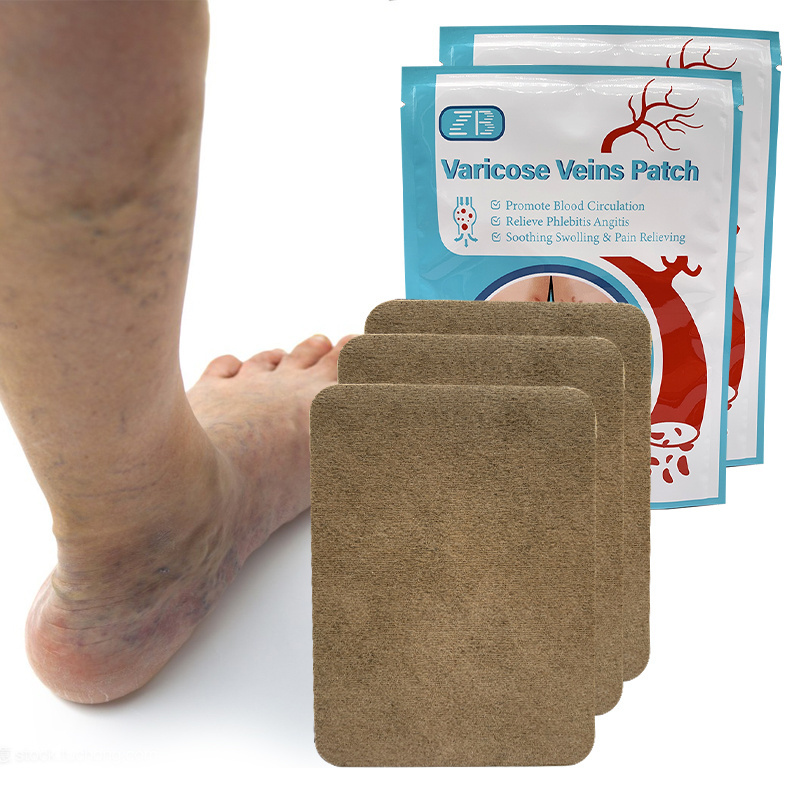 12pcs/bag Varicose Veins Patch Patches for Leg Pain Relief Plaster for phlebitis Health Care