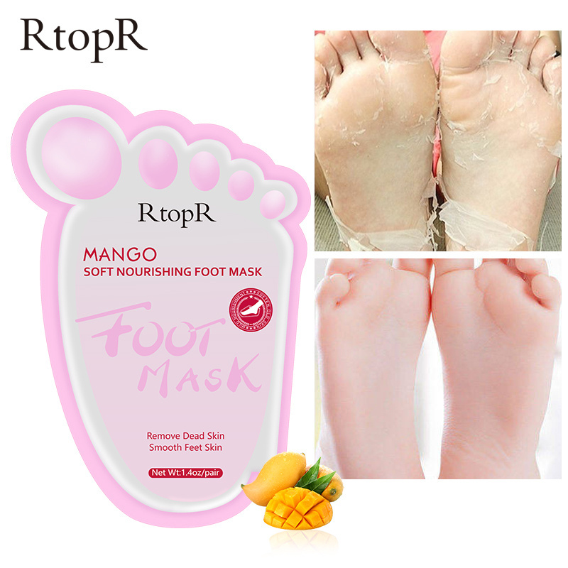 Foot Peeling Mask Pedicure Socks Peeling Scrub Remove Dead Skin Heel Foot Peeling Anti Cracking Foot Skin Care Treatment