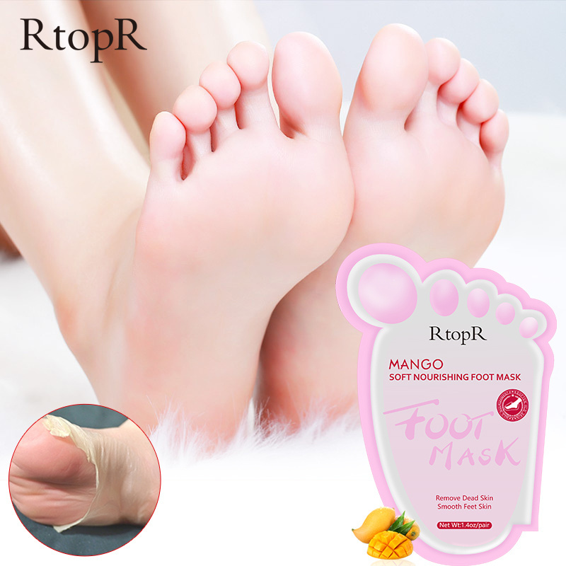 Foot Peeling Mask Pedicure Socks Peeling Scrub Remove Dead Skin Heel Foot Peeling Anti Cracking Foot Skin Care Treatment